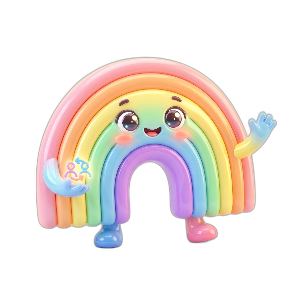 Rainbow Mascot